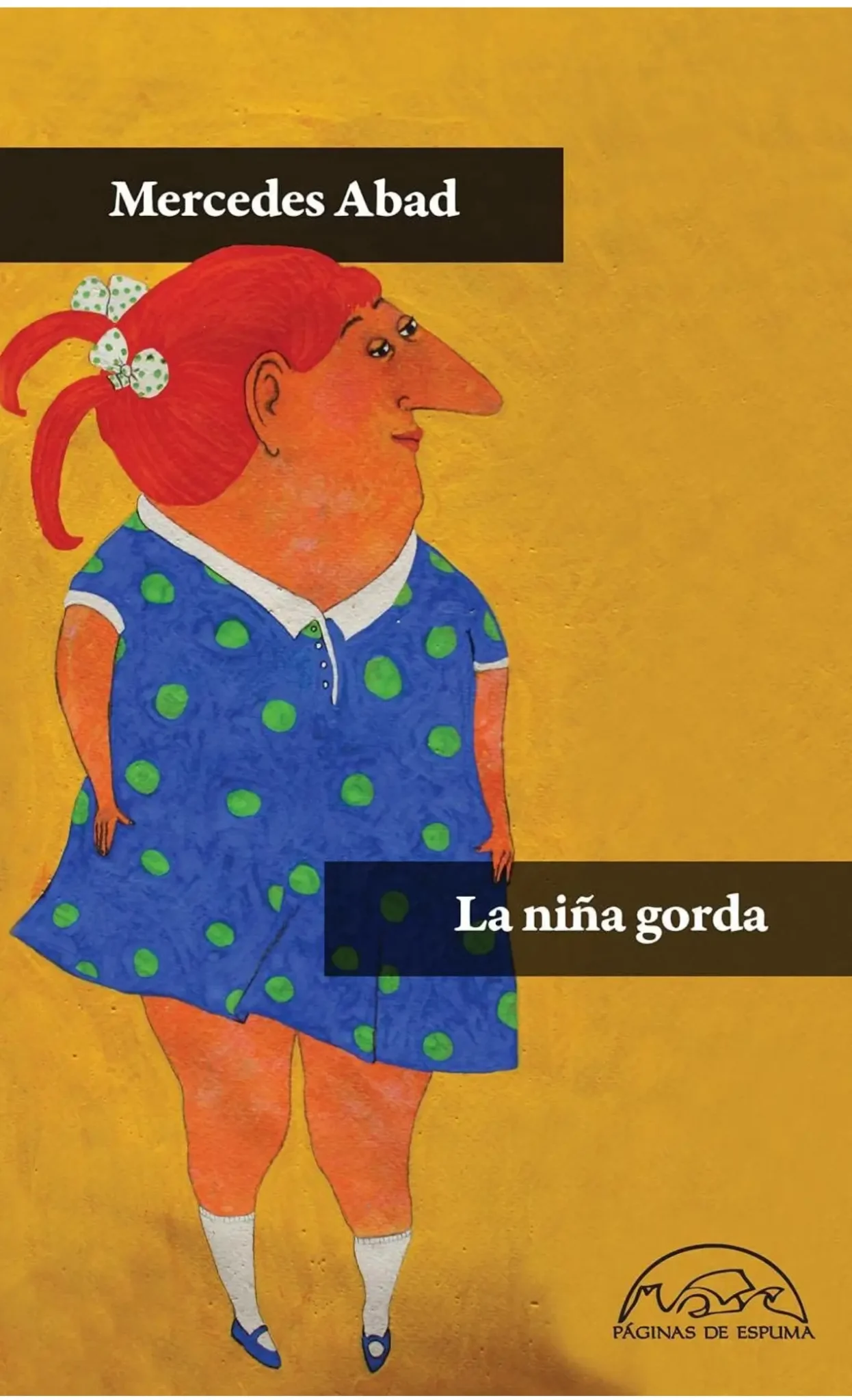 Mercedes Abad niña gorda
