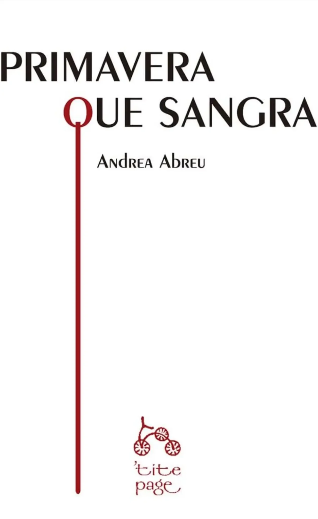 Andrea Abreu primavera que sangra